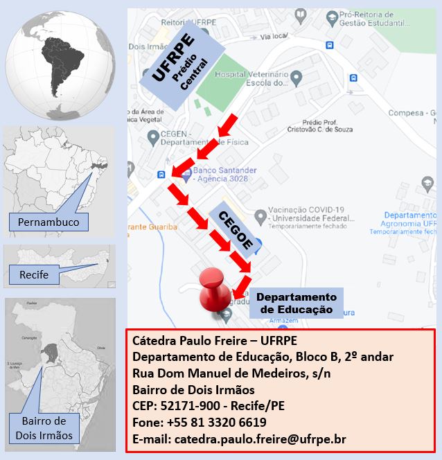 localização cátedra
